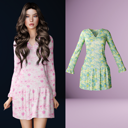Summer  floral  dress logo
