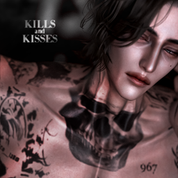 P_peng Tattoo N0.46 Kills and kisses HQ logo