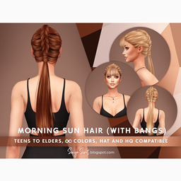 SONYASIMS - MORNING SUN HAIR (WITH BANGS - FRINGE) logo