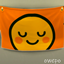 Smiley Zen Vibes – Wall Flag 🧡🙂 logo