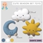 Cute season plush toys set logo