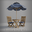 GoldFish Wooden Patio Set ☀️ logo