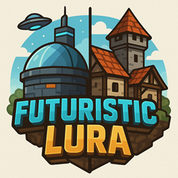 Futuristic Lura logo