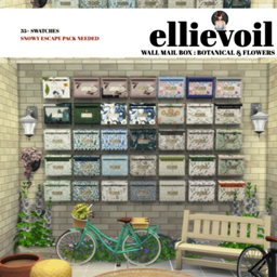 WALL MAILBOX: Botanical Designs project image