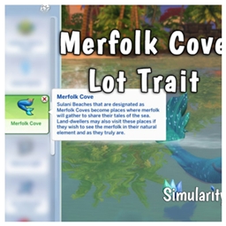 🧜‍♀️ Sirens' Cape — Lot Trait by Simularity 📝 Spanish translation 