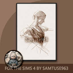 Achromatic Sketch Painting #1 Sellable Extra A Samtuse963 project image