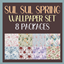Sul Sul Spring Wallpaper Set logo