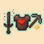 Netherite Combat Effects logo