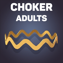 Wavy Choker For Adults logo