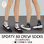 Sporty 80 Crew Socks logo