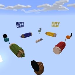 Bedwars map "Happy Coloy" project image