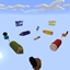 Bedwars map "Happy Coloy" logo