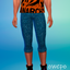 Pirate Vibe Capri Jeans – Rebel Style for Your Sims 🏴‍☠️👖 logo