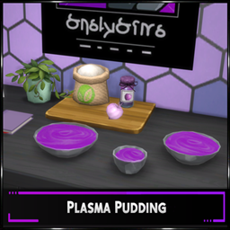 Custom Recipe: Plasma Pudding