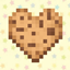 Cute Heart Cookie logo