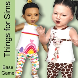 Infants Spring Outfit Top logo