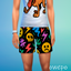Chaos Pop Swim Trunks – Bold & Funky Beachwear 🩳🌈⚡ logo