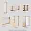 Practical doors and windows logo