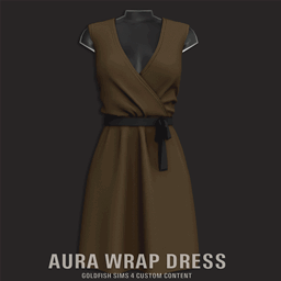 GoldFish Aura Wrap Dress β¨ project image