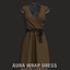 GoldFish Aura Wrap Dress ✨ logo
