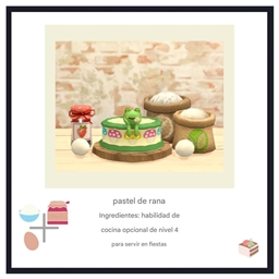 frog themed cake by Littlbowbub Spanish translation