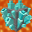 Crystalized Ores 3D logo