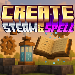 CREATE: Steam & Spell logo