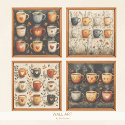 Coffee Cups Painting by BlusterSims logo