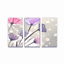Purple Flowers Tryptich logo