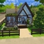 Simple family house logo