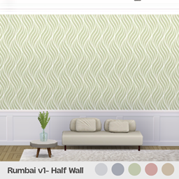 Rumbai Half Wall
