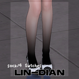 LIN-DIAN Gradient And Polka dot socks project image