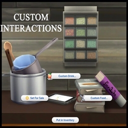 icemunmun CUSTOM FOOD OBJECTS / translation spanish by Monisims logo