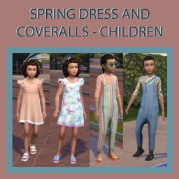 Spring Dress and Coveralls for Children logo