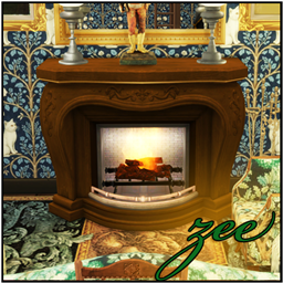 "Châteaux Charm" Fireplace Conversion + logo