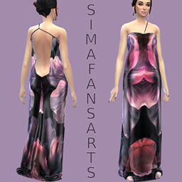 Silk Dress by SimaFans logo