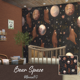 Bear Space Wallpaper logo