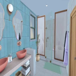 sleek bathroom kit