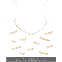 Simpliciaty's Zodiac Necklace V1