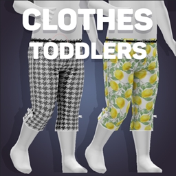 Josie Cropped Pants For Toddlers logo