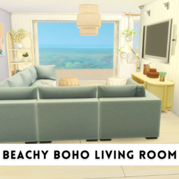 Beachy Boho Living Room