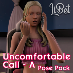Uncomfortable Call - A - Pose Pack logo