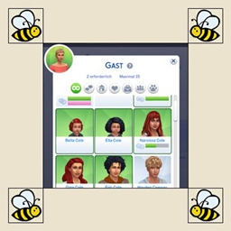 Party Invite More Sims logo