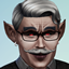Vampire Art Professor Sim - [ Elder Sim | NO CC ] logo