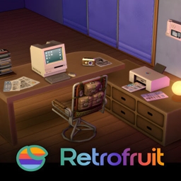RETRO FRUIT  SPANISH TRANSLATE