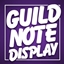 Guild Note Display logo