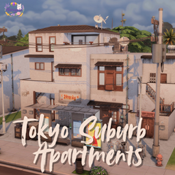 Tokyo Suburb Apartments — No CC Lot