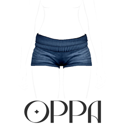 OPPASIMS - Ribbed Shorts 01 logo