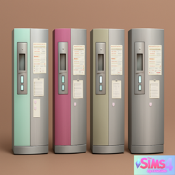 REFRIGERATOR WITH CALENDAR AND NOTES