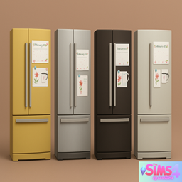 REFRIGERATOR WITH CALENDAR AND NOTES 2.0